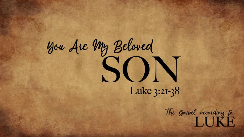 You Are My Beloved Son Image