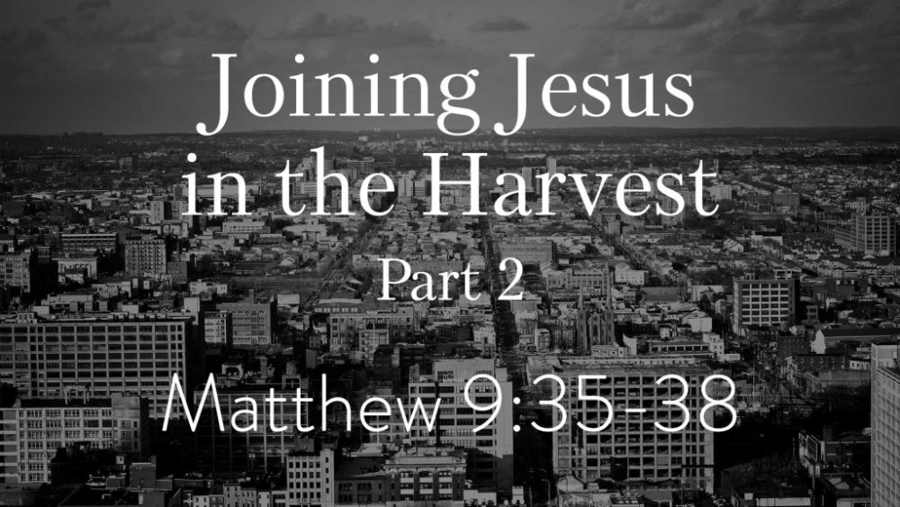 Joining Jesus in the Harvest – Part 2