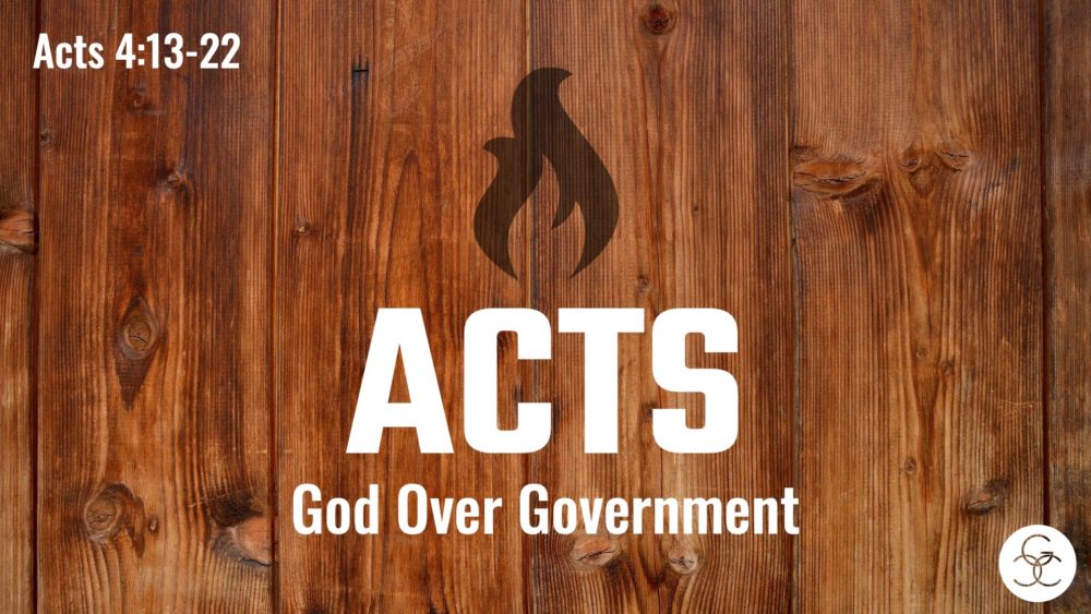 God Over Government Image