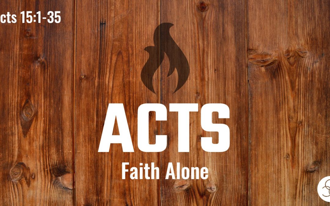 Message: “Faith Alone” from Rob Chisholm