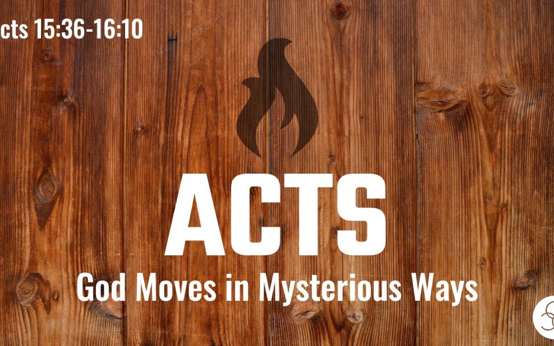 Message: “God Moves in Mysterious Ways” from Rob Chisholm