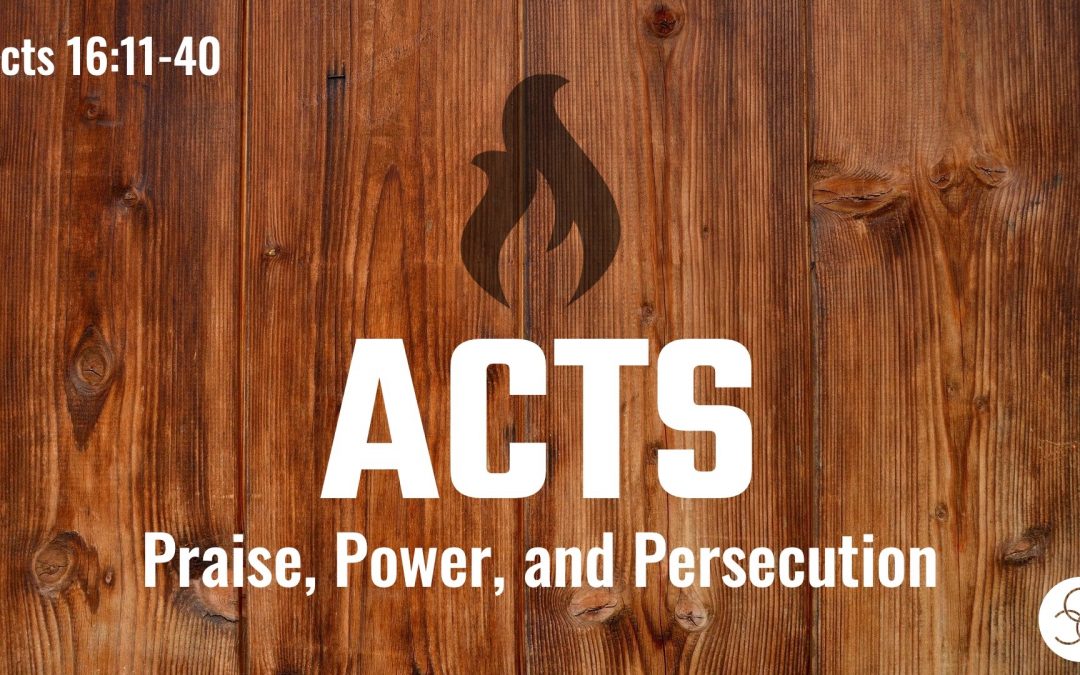 Message: “Praise, Power, & Persecution” from Rob Chisholm