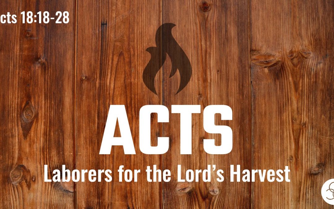 Message: “Laborers for the Lord’s Harvest” from Rob Chisholm