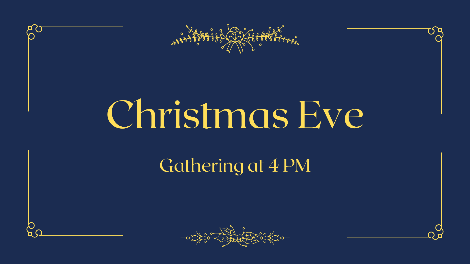 Christmas Eve