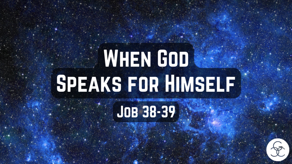 When God Speaks for Himself Image