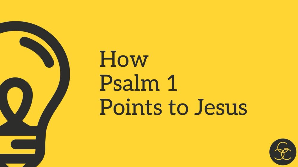 How Psalm 1 Points to Jesus Image