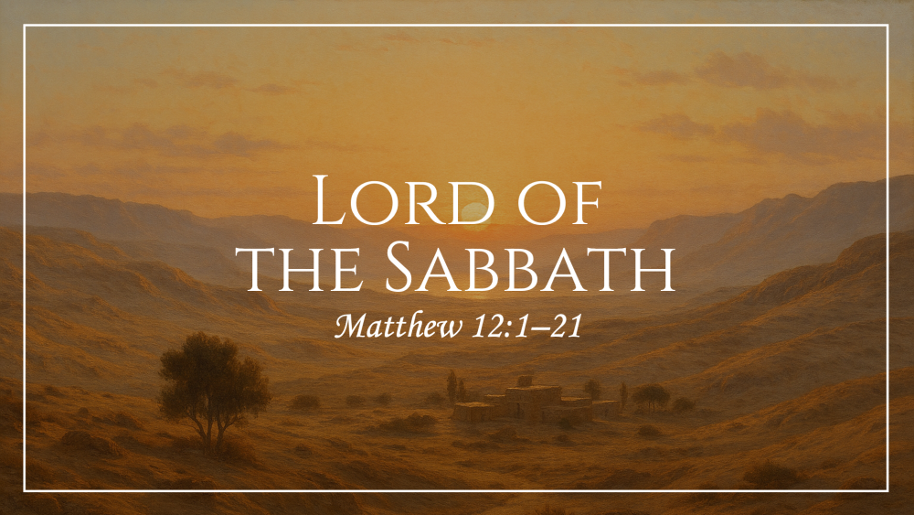 Lord of the Sabbath